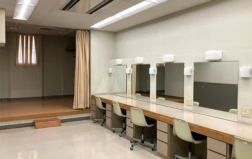 松戸市民劇場の第2楽屋